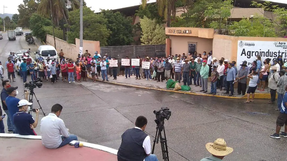 campesinos protesta